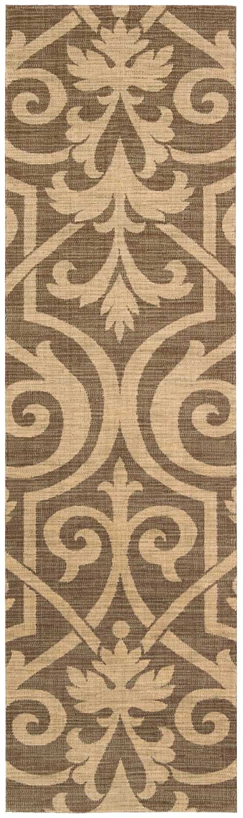 Nourison Home Riviera RI04 Mocha Transitional Loomed Rug