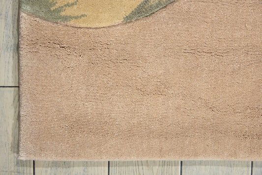 Nourison Home Tropics Beige Contemporary