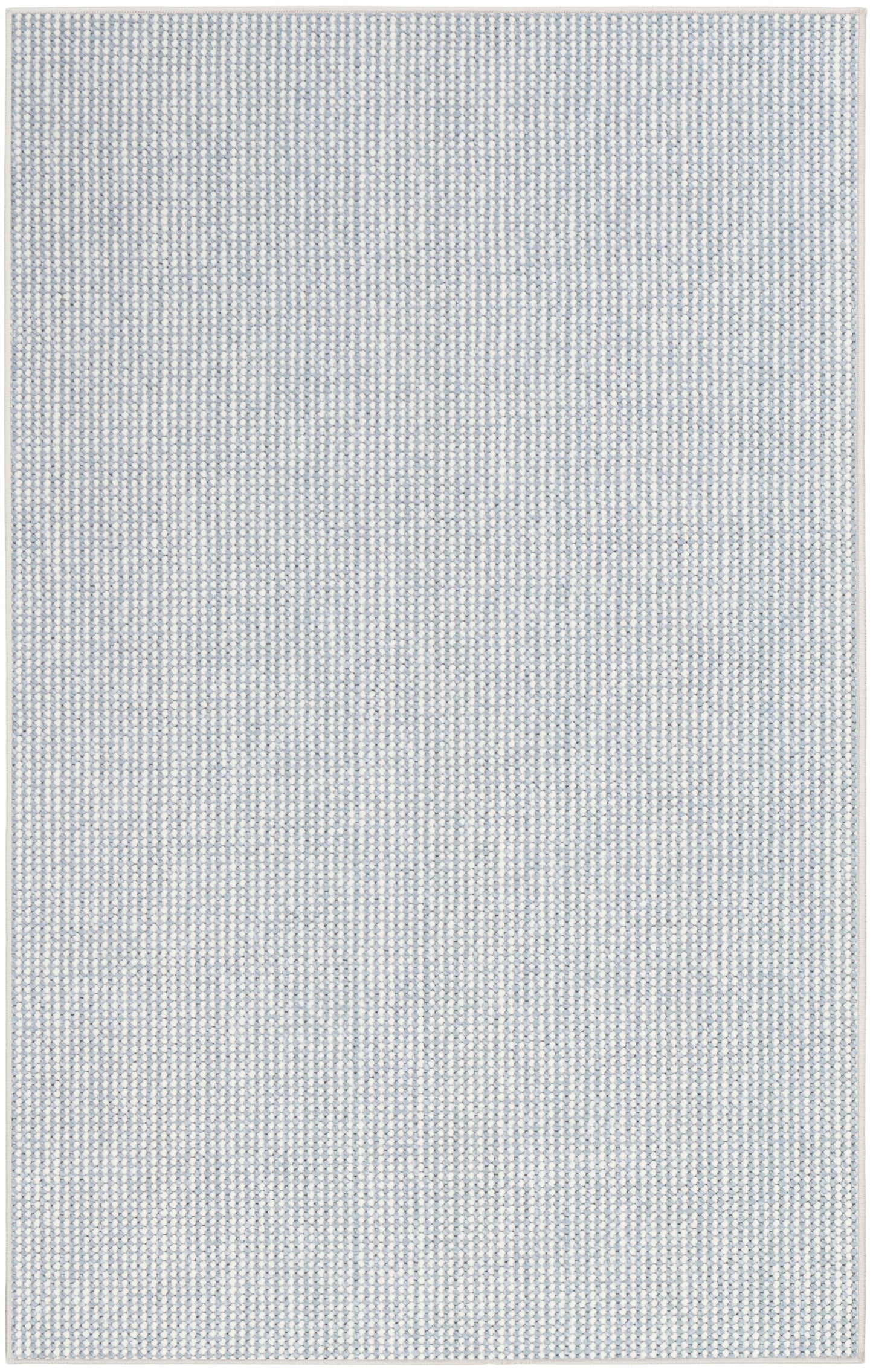 Nourison Home Natural Texture NTX01 Ivory Blue Contemporary Machine Woven Rug