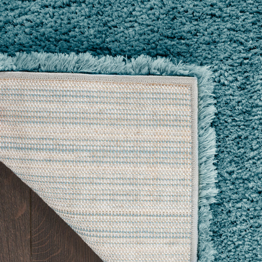 Nourison Home Dreamy Shag Aqua Contemporary