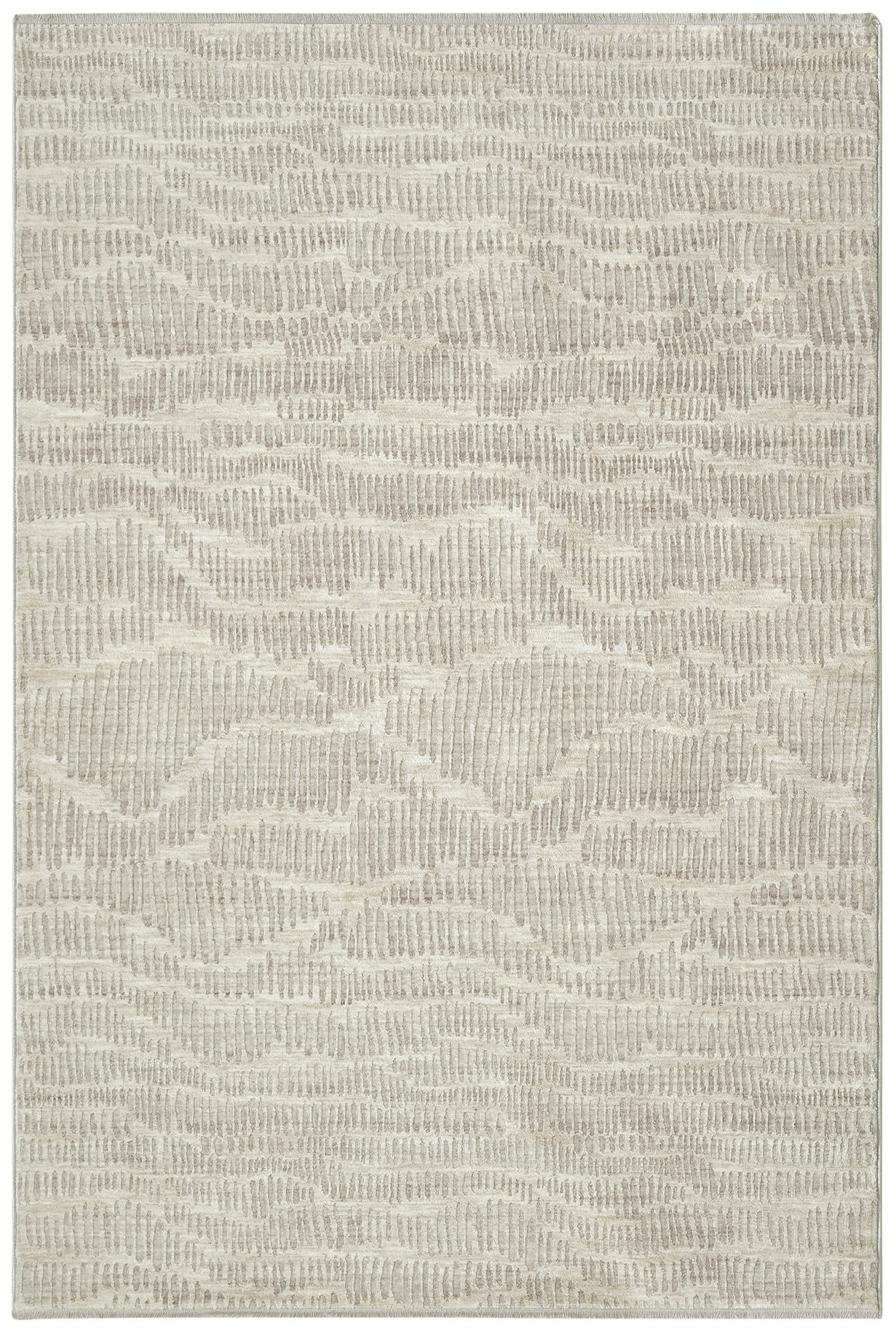 Calvin Klein CK079 Notes NOT01 Ivory Silver Contemporary Loom-woven Rug