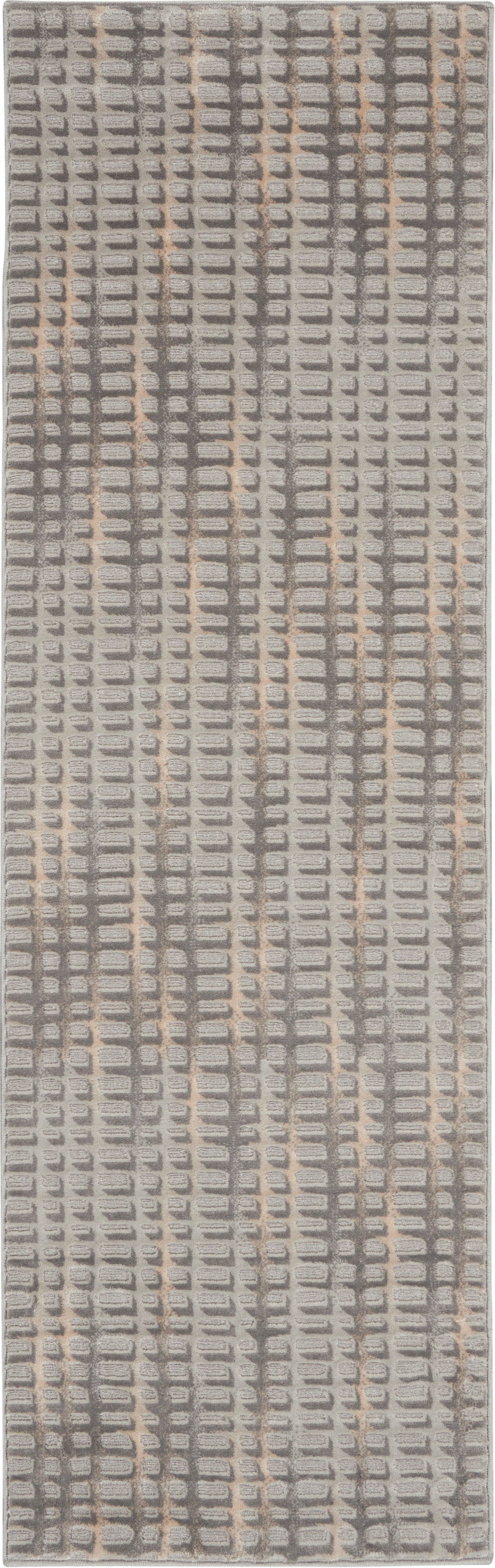 Nourison Home Solace SLA04 Grey Beige Contemporary Power-loomed Rug