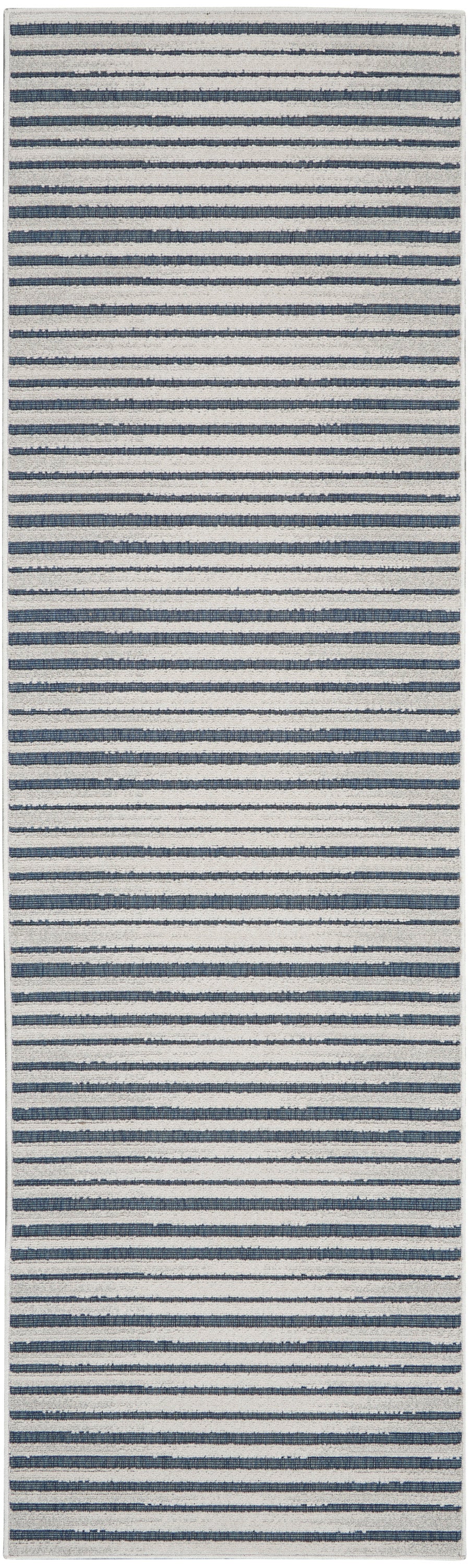 Nourison Home Key Largo KLG01 Blue Contemporary Power-loomed Rugs