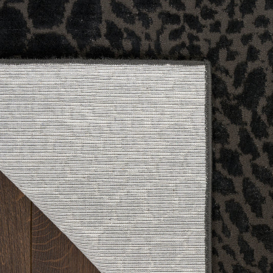 Nourison Home Desire Charcoal Silver Contemporary