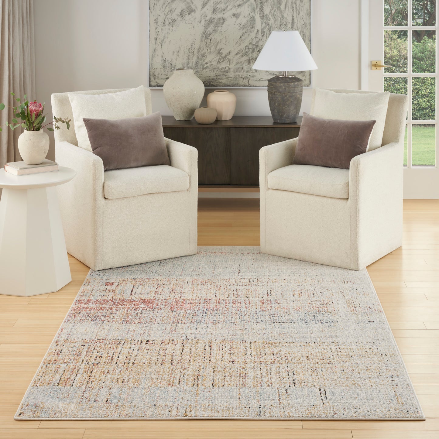 Nourison Home Motion Multicolor Contemporary