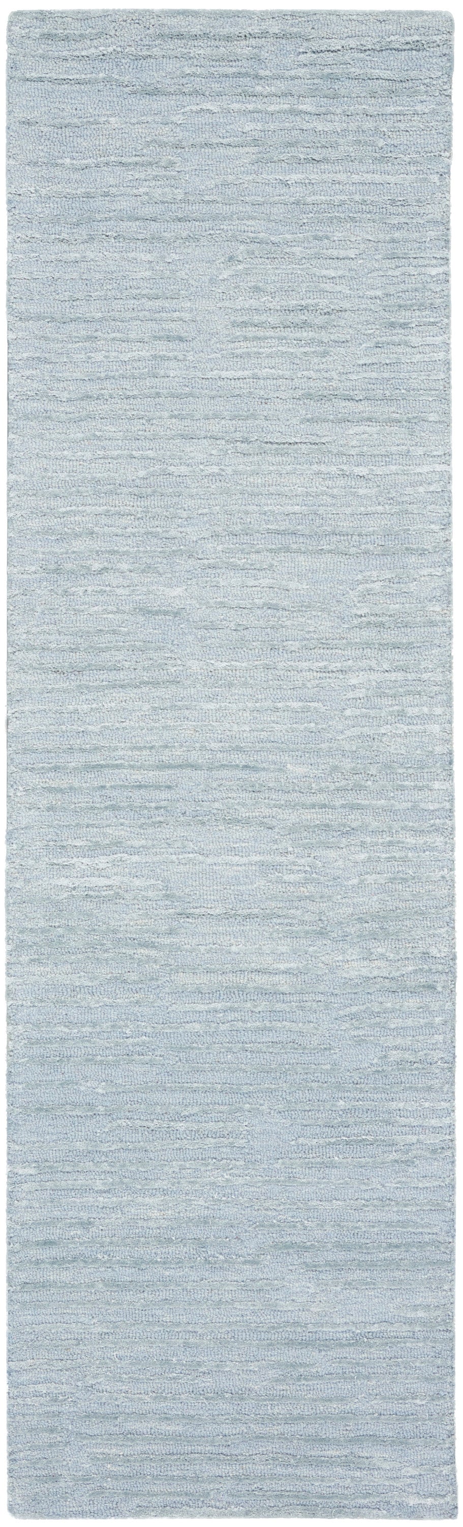 Calvin Klein CK010 Linear LNR01 Light Blue Contemporary Hand Tufted Rug