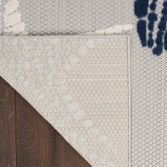 Nourison Home Aloha Grey Multicolor Contemporary