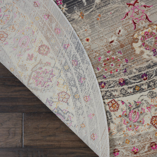 Nourison Home Vintage Kashan Grey Traditional