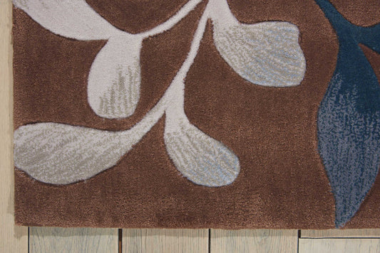 Nourison Home Contour Mocha Contemporary