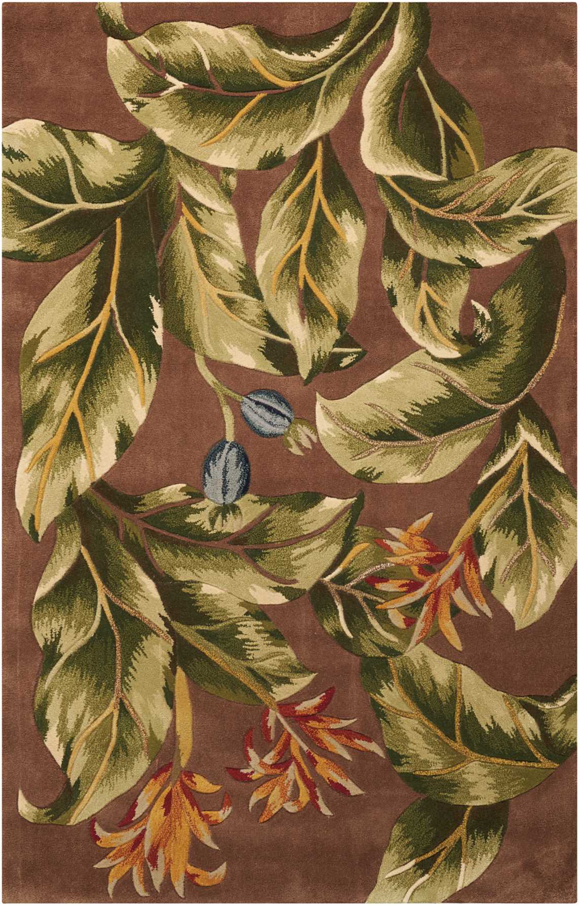 Nourison Home Tropics TS02 Khaki Contemporary Tufted Rug