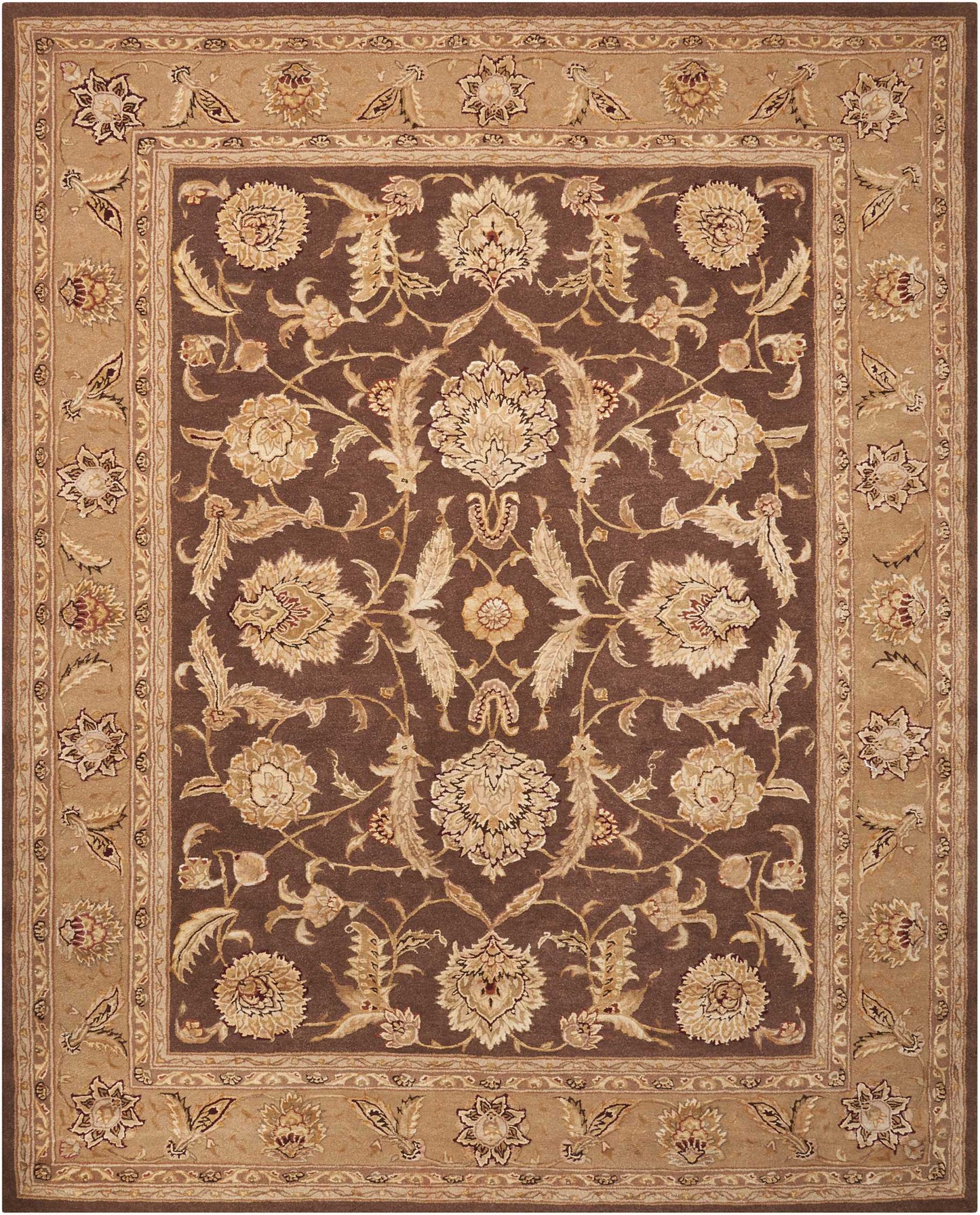 Nourison Home Nourison 3000 3101 Brown Traditional Tufted Rug