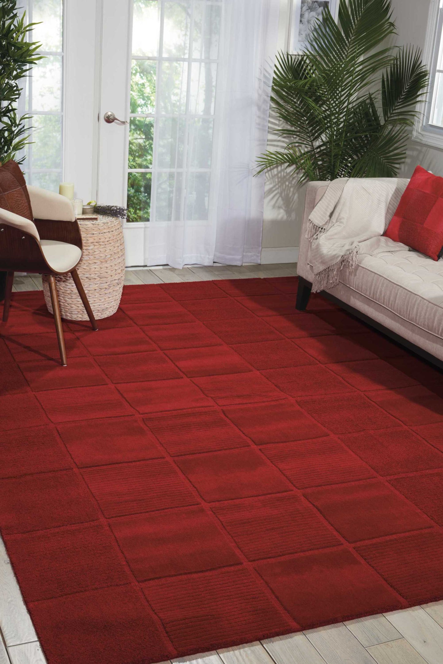 Nourison Home Westport Red Transitional