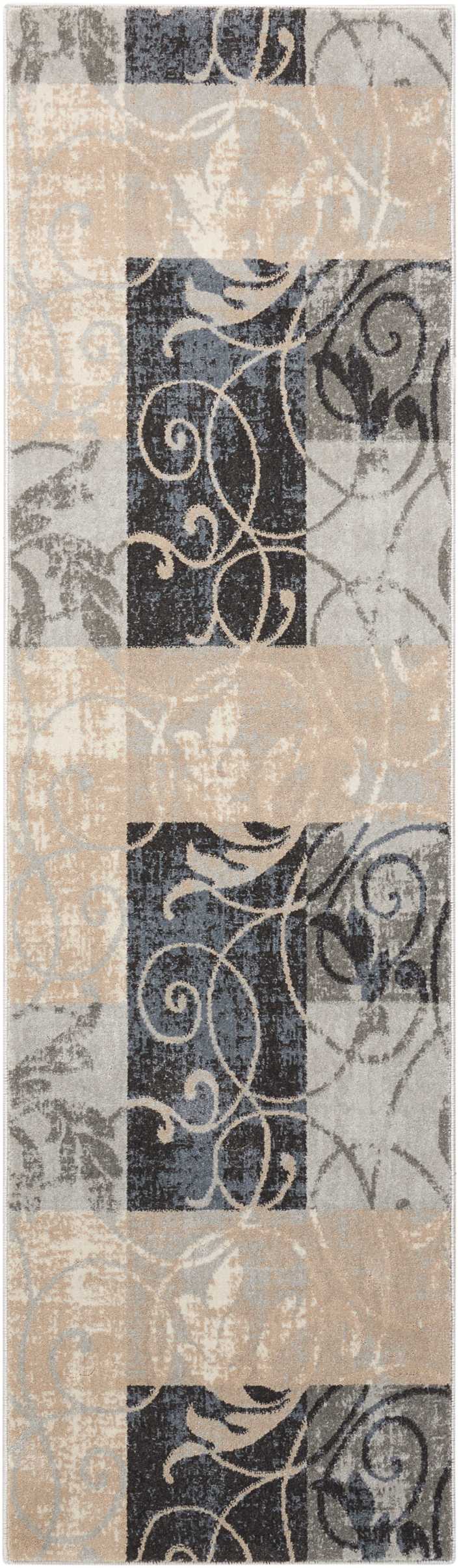 Nourison Home Maxell MAE03 Multicolor Contemporary Power-loomed Rugs