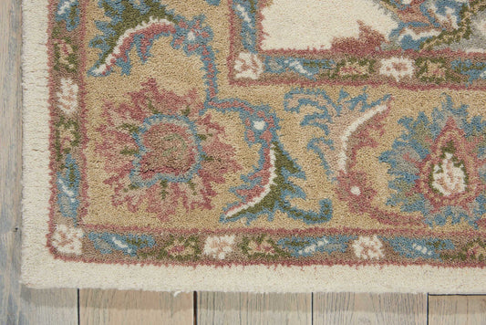 Nourison Home India House Ivory Gold Traditional