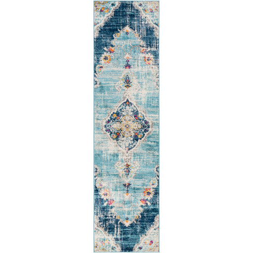 Surya Floransa FSA-2300 Light Blue Traditional Machinemade Rug