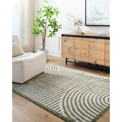 Surya Fossay Shag FSG-2333 Light Beige Modern Machinemade Rug