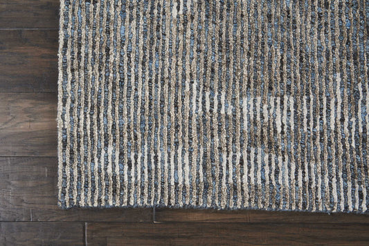 Nourison Home Ellora Slate Contemporary