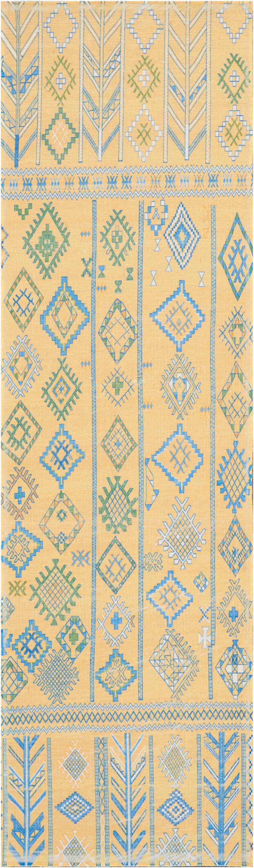 Nourison Home Madera MAD05 Saffron Transitional Power-loomed Rug