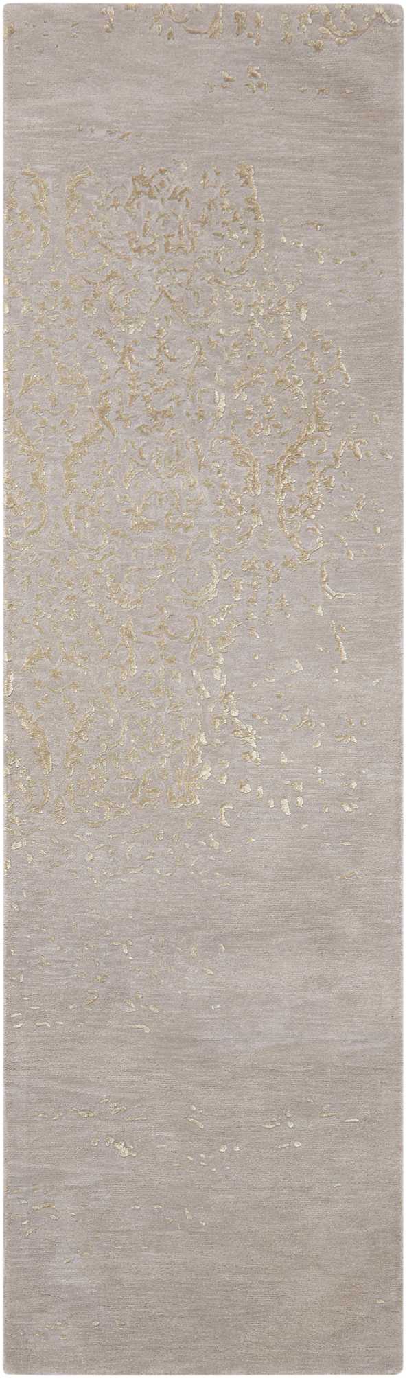 Nourison Home Opaline OPA08 Silver Transitional Tufted Rug