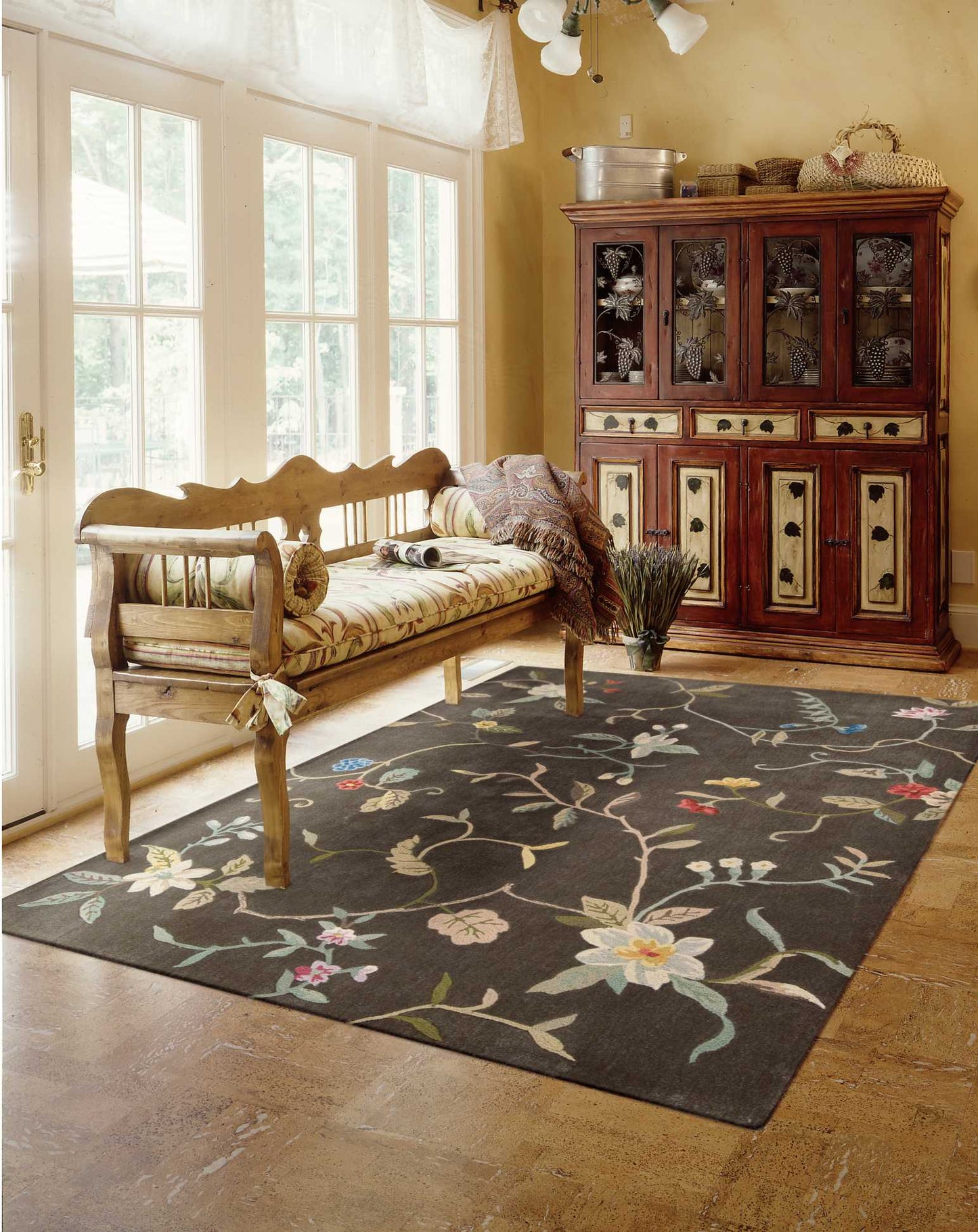 Nourison Home Contour Tobacco Contemporary