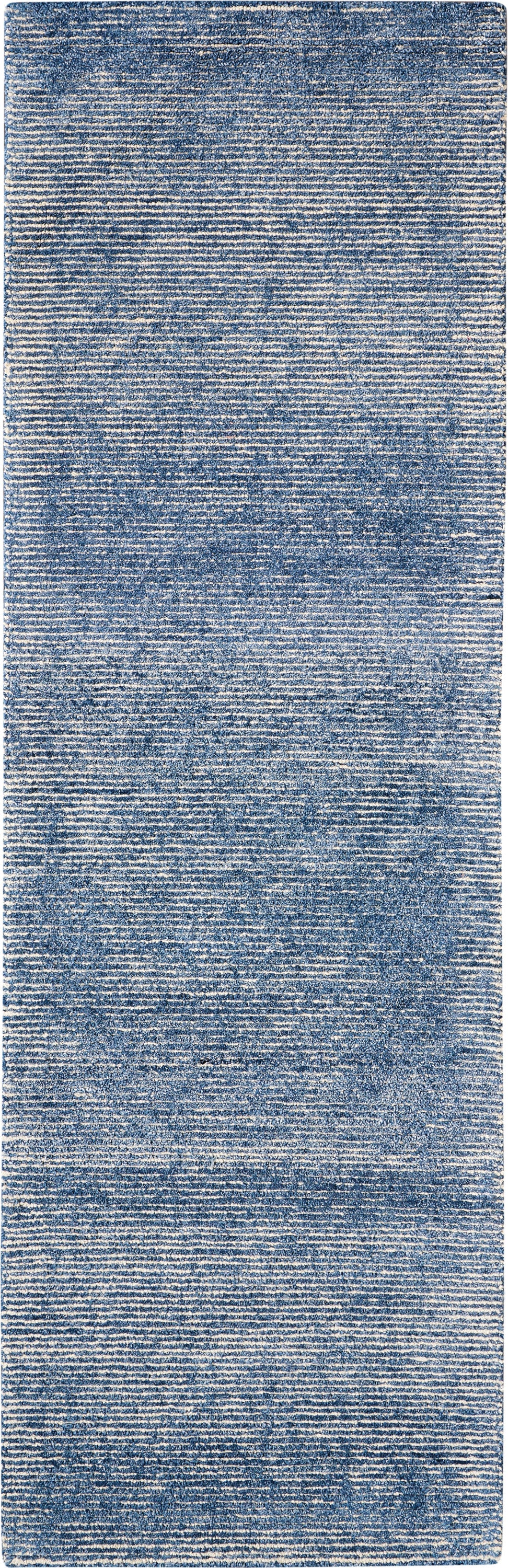 Nourison Home Weston WES01 Aegean Blue Contemporary Tufted Rug