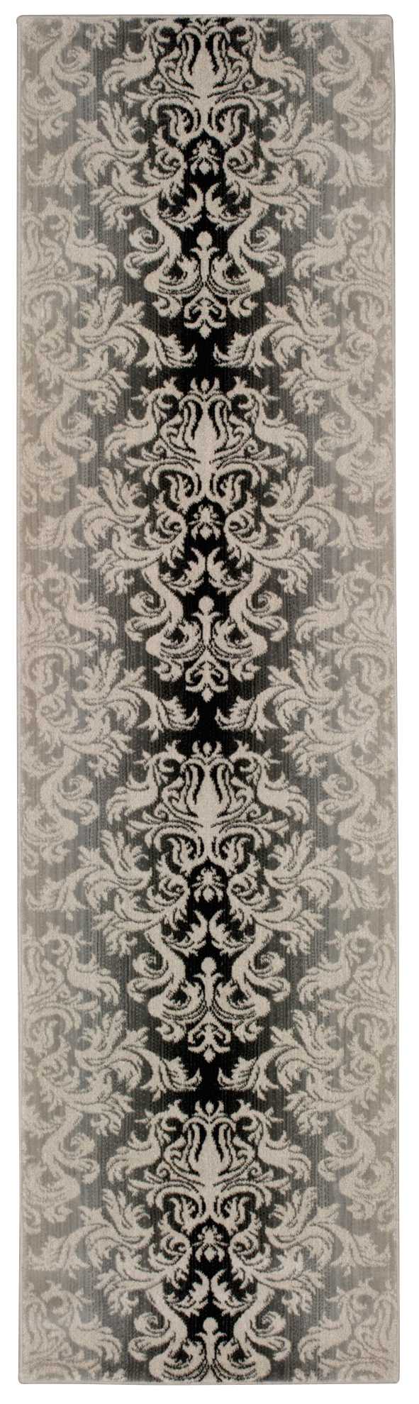 Nourison Home Riviera RI06 Charcoal Transitional Loomed Rug