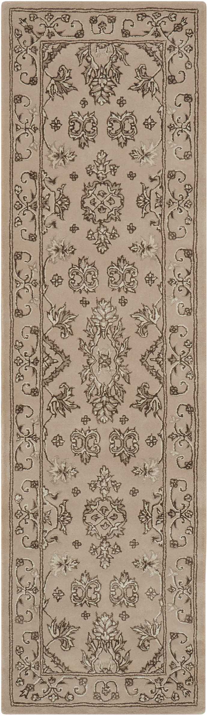 Nourison Home Regal REG09 Taupe Traditional Tufted Rug