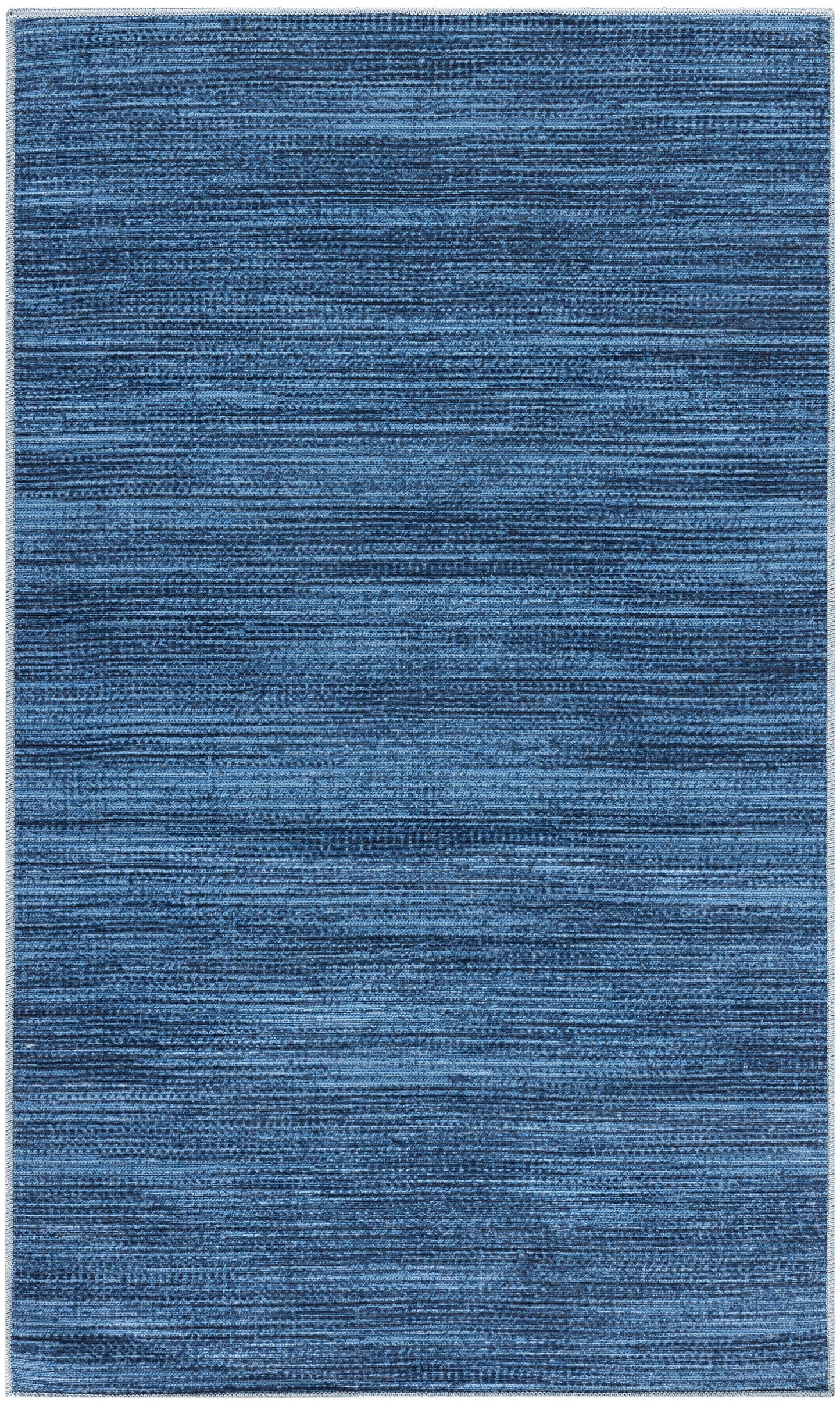 Nourison Home Nourison Washables NWB03 Blue Contemporary Power-loomed Rug