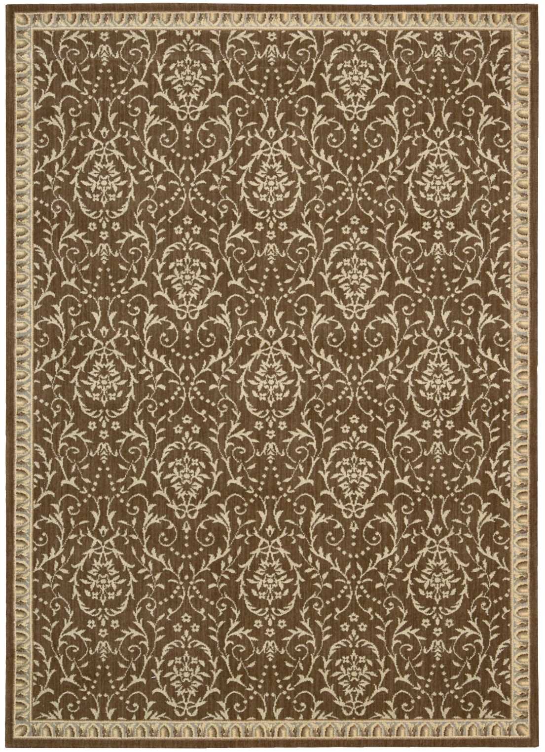 Nourison Home Riviera RI02 Chocolate Traditional Loomed Rug