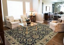Oriental Weavers Raleigh 8026P Navy Ivory Traditional Power-Loomed Rug