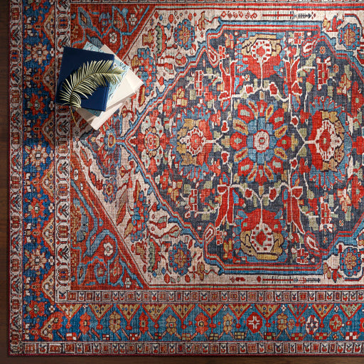 Surya Iris IRS-2342 Red Traditional Rug