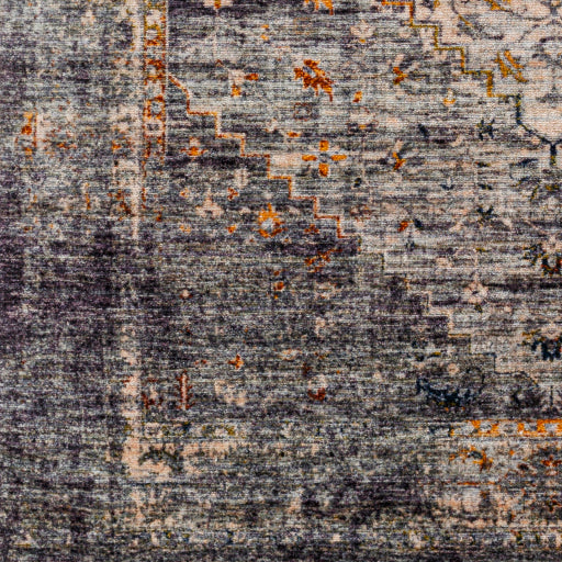 Surya Jefferson JFS-2307 Dark Purple Traditional Rug