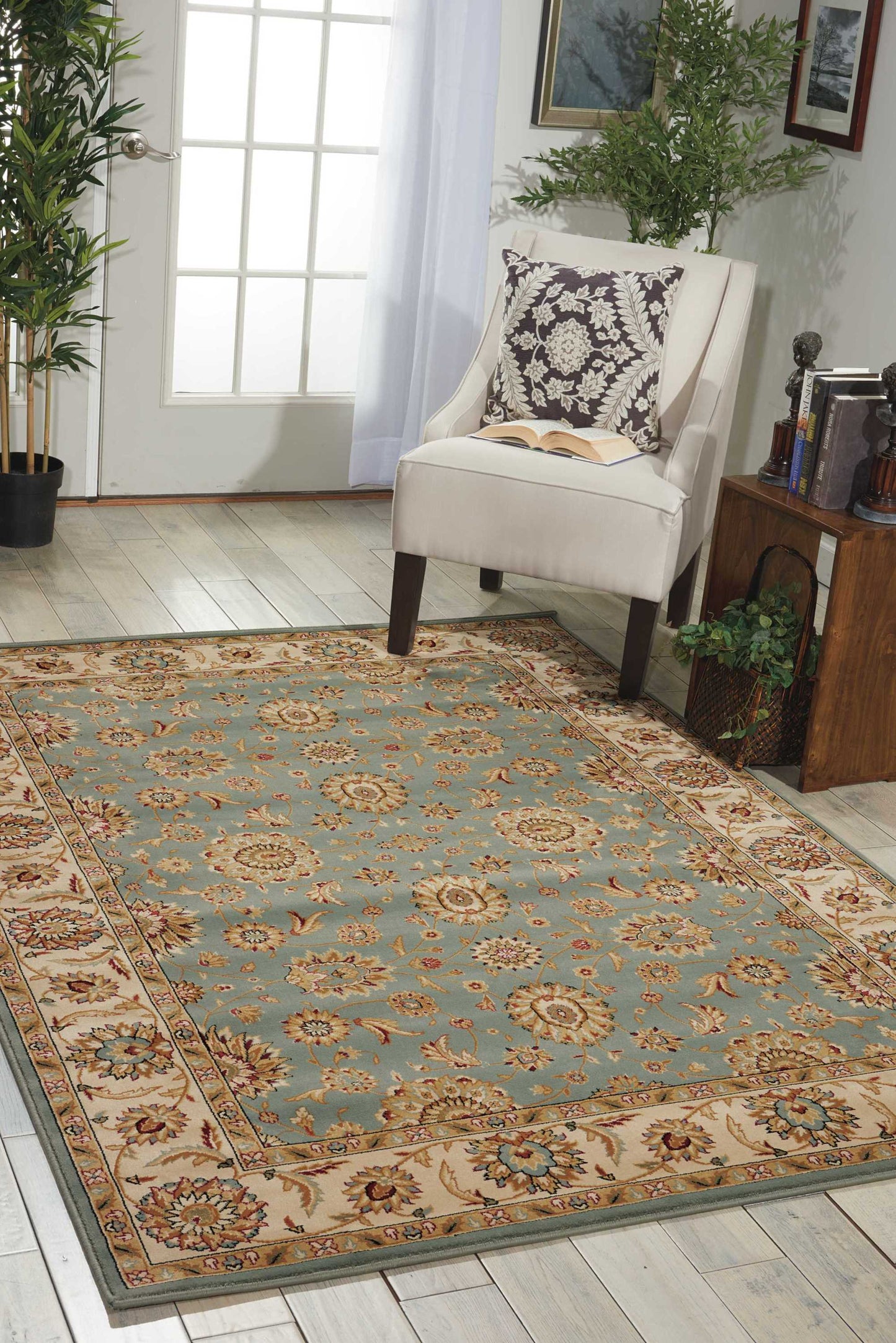 Nourison Home Persian Crown Blue Traditional