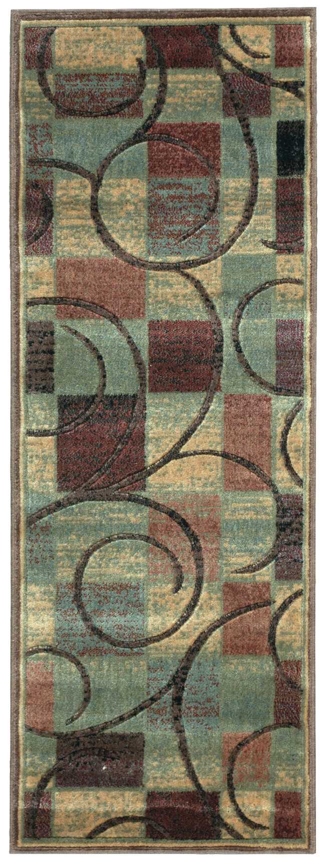 Nourison Home Expressions XP01 Brown Contemporary Power-loomed Rug