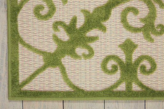 Nourison Home Aloha Green Contemporary
