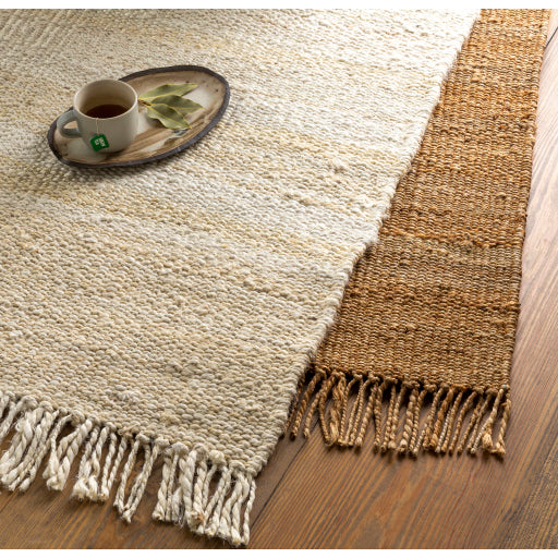 Surya Jute JUTE BLEACH Ivory Cottage Rug