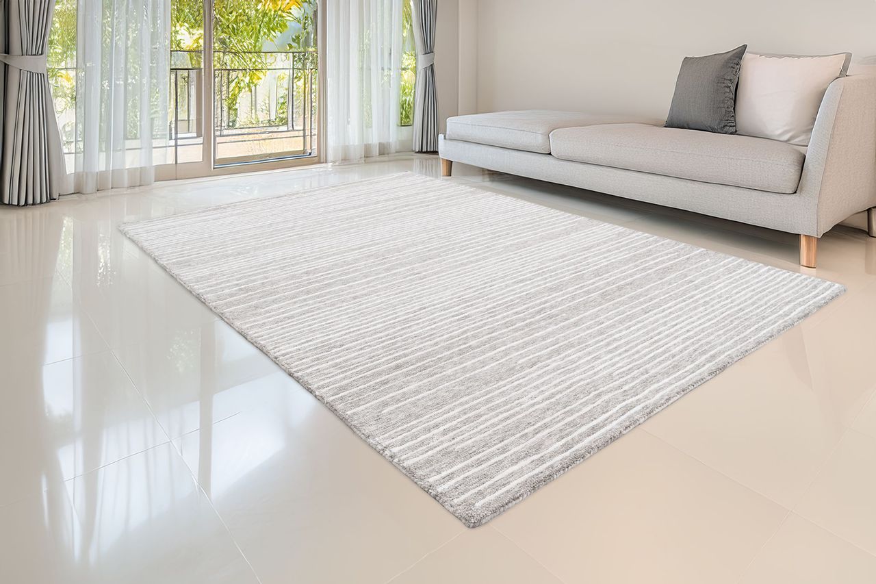 KAS Tuscany 403 Grey Transitional Hand Tufted Rug - Rugs - KAS - Atlanta Designer Rugs