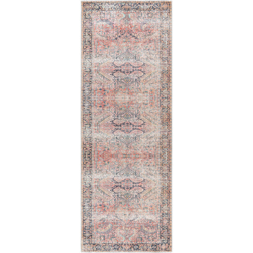 Surya Kemer KMR-2303 Dusty Coral Traditional Rug