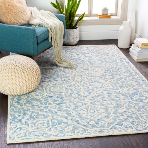 Surya Kayseri KSR-2307 Denim Traditional Rug