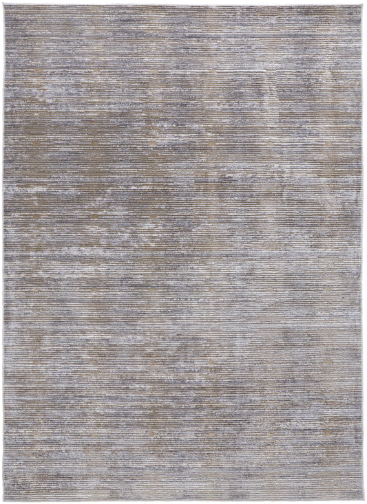Feizy Laina 39GAF Beige Transitional/Rustic/Casual Machine Woven Rug