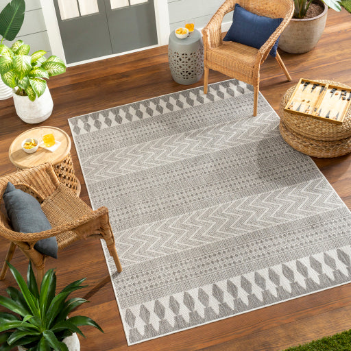 Surya Long Beach LBH-2322 Charcoal Global Rug