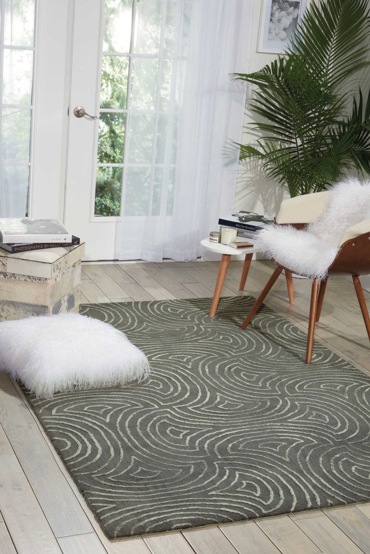 Nourison Home Vita Moss Contemporary