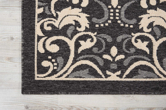 Nourison Home Caribbean Charcoal Transitional