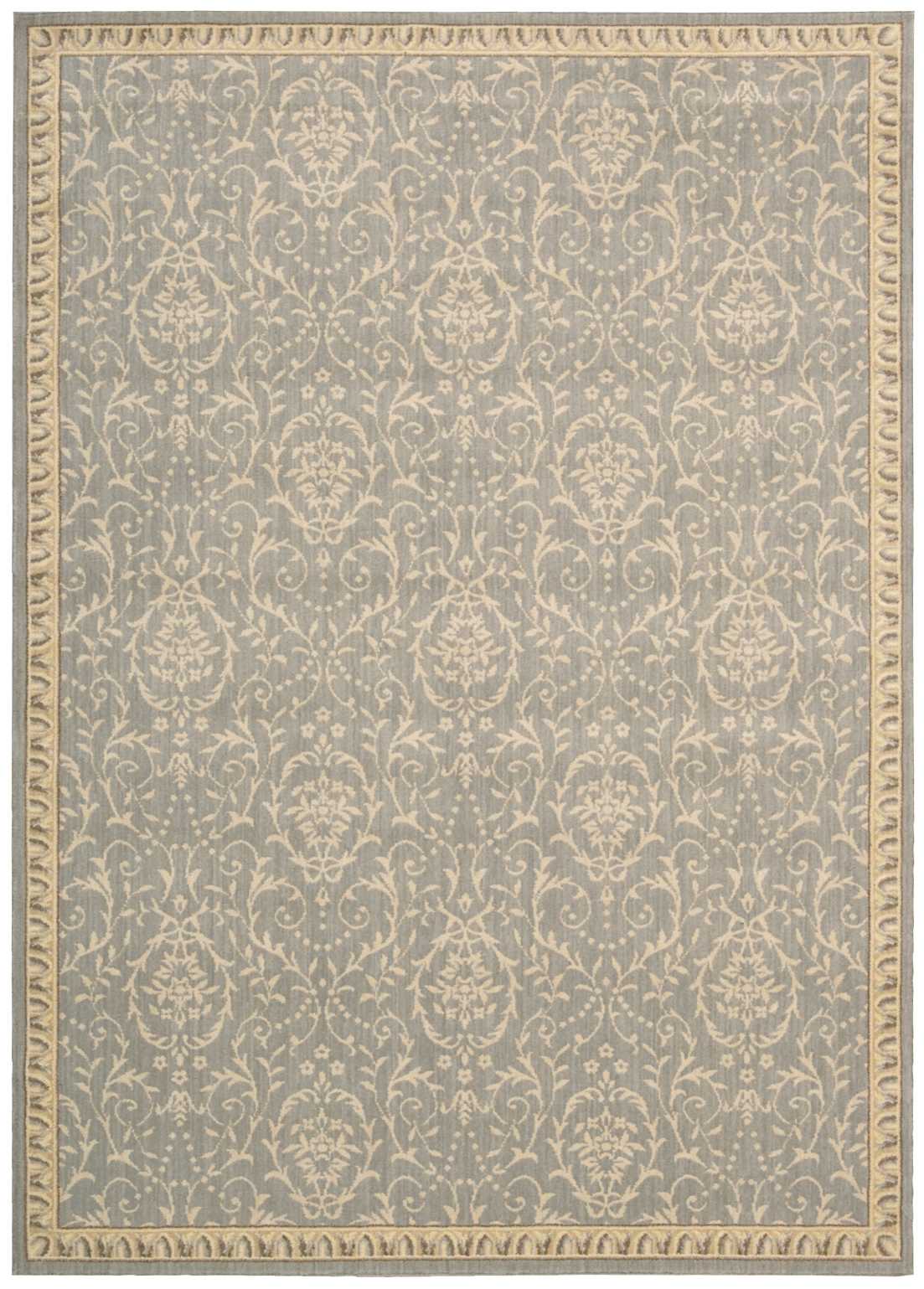 Nourison Home Riviera RI02 Blue Traditional Loomed Rug