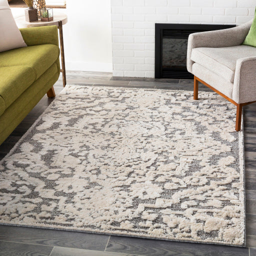 Surya La Maison LMS-2306 Medium Gray Traditional Rug