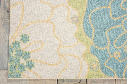 Nourison Home Home & Garden Green Contemporary