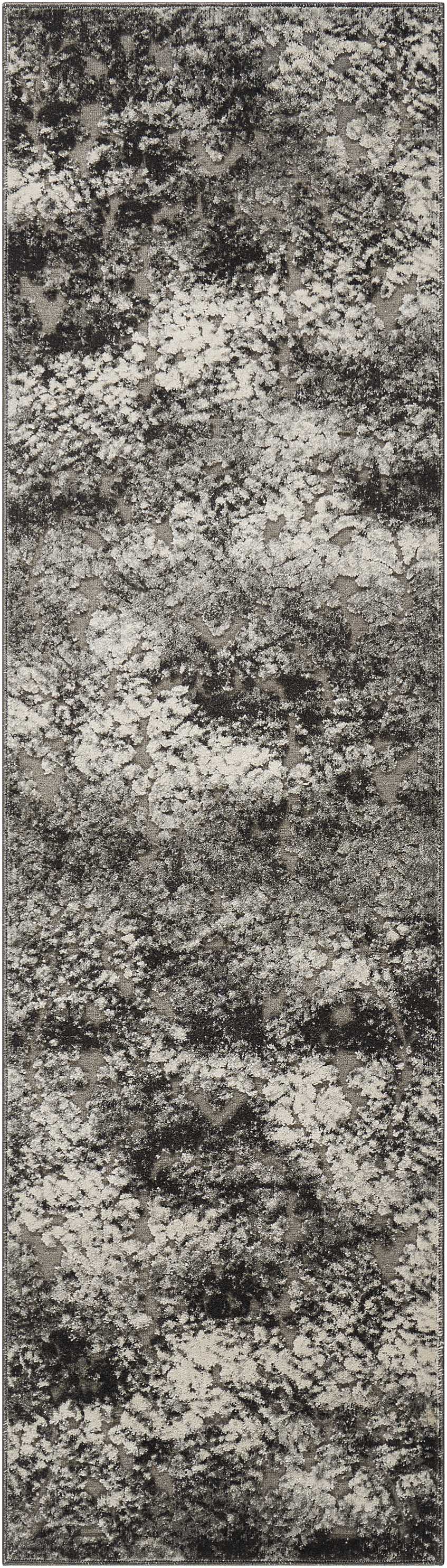 Michael Amini Gleam MA603 Ash Contemporary Power-loomed Rug