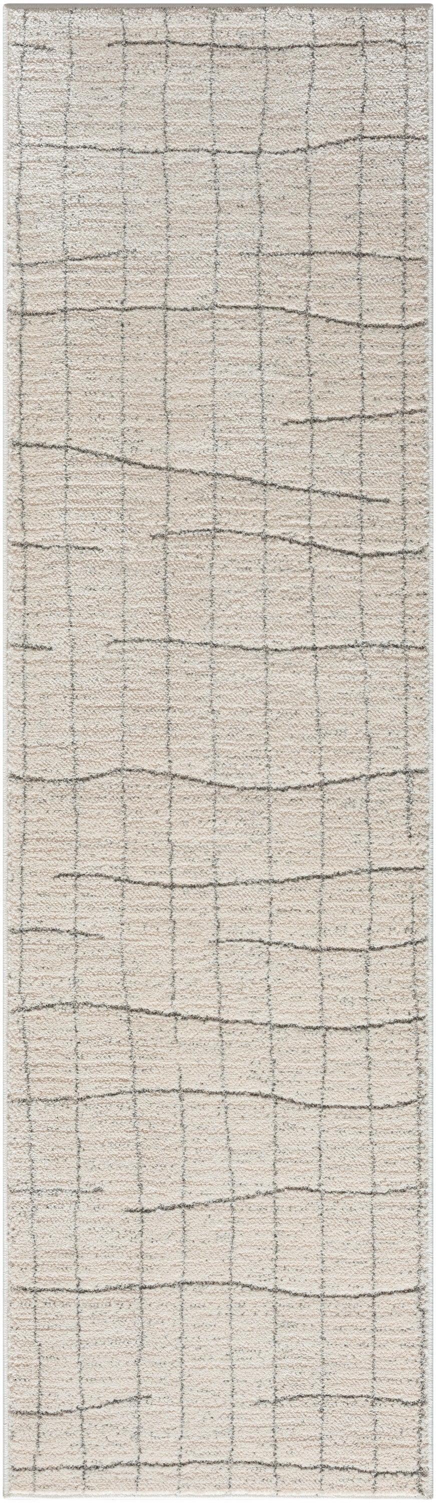 Nourison Home Andes AND04 Ivory Grey Contemporary Power-loomed Rugs