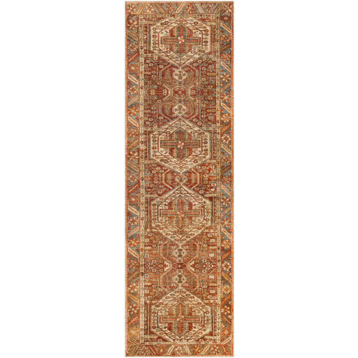 Surya Lavable LVB-2300 Rust Global Rug