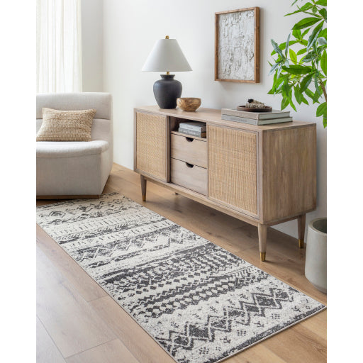 Surya Lavadora LVR-2329 Black Global Rug